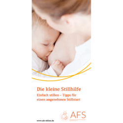 Faltflyer "Die kleine Stillhilfe"