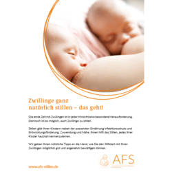 Schriftenreihe "Zwillinge stillen"